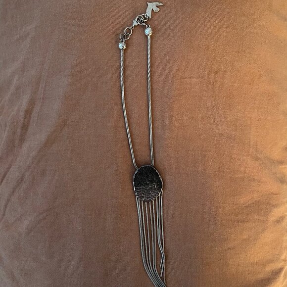 Signed Cecile Jeanne Paris Silver Choker - Picture 3 of 5